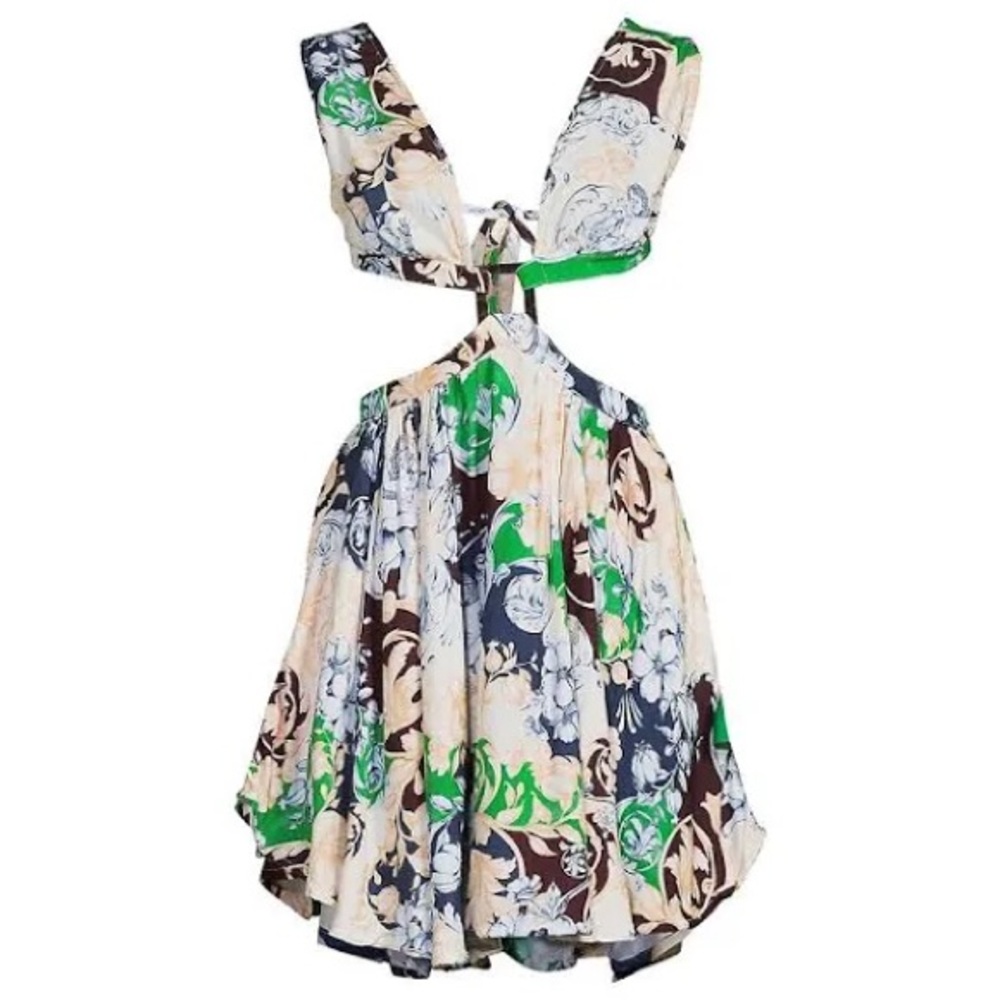 NWT Agua Bendita Gillian Cardumen Dress. Size Large - Picture 8 of 15
